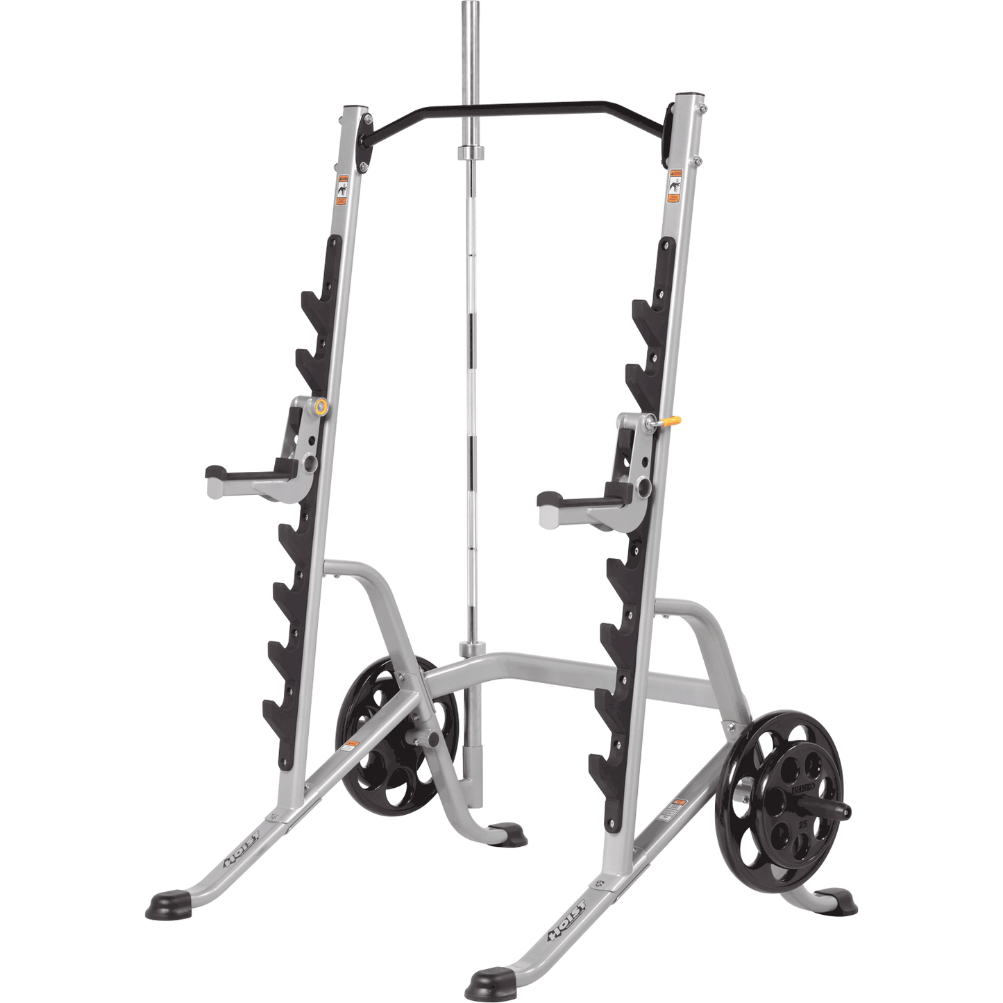 Hoist Squat Rack with Plate Storage