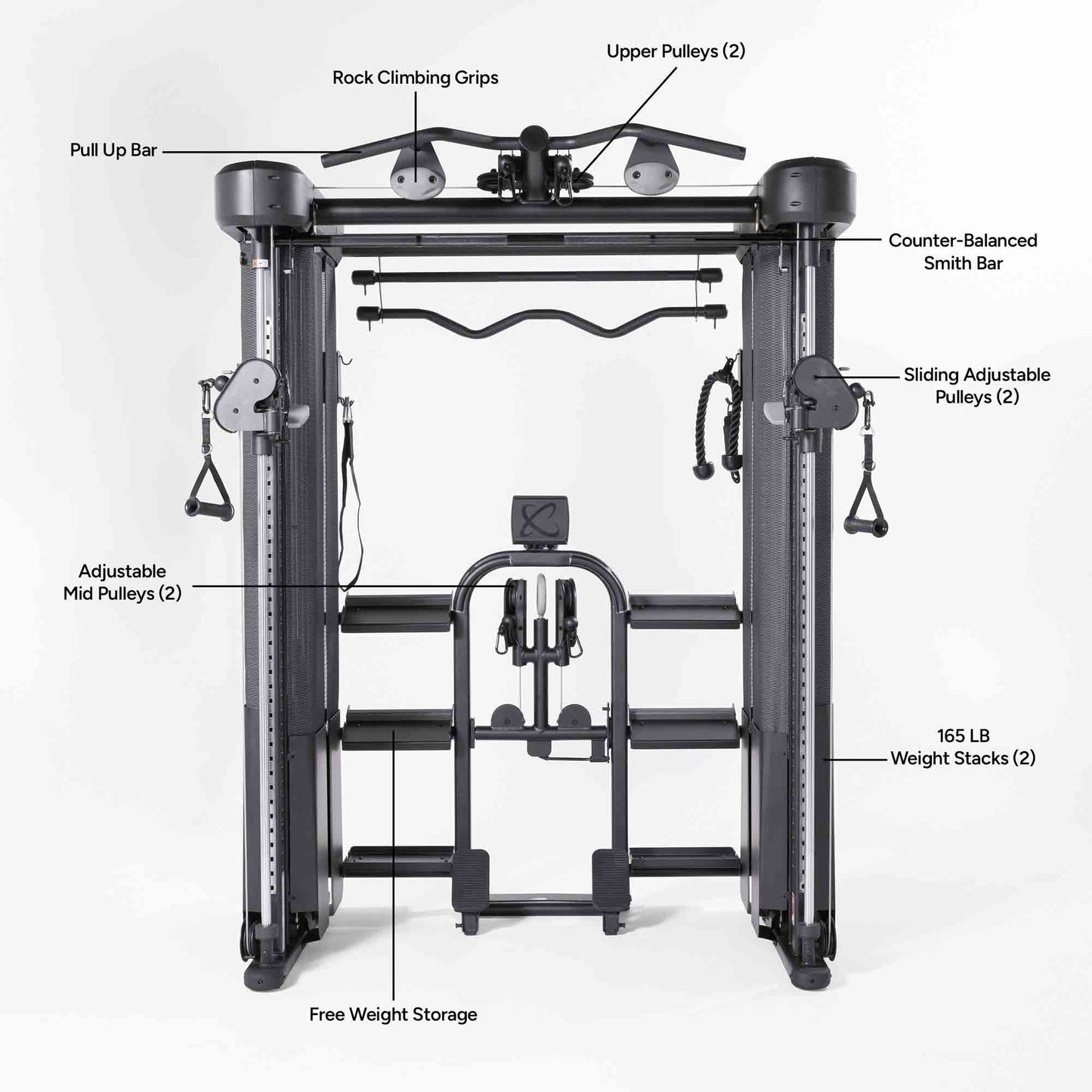 Inspire Fitness FT2 Pro Functional Trainer Package