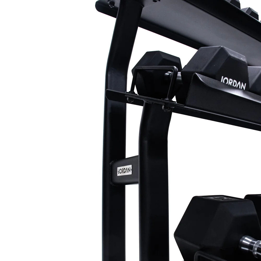 Jordan 3 Tier Hex Dumbbell Rack - 12 Pair