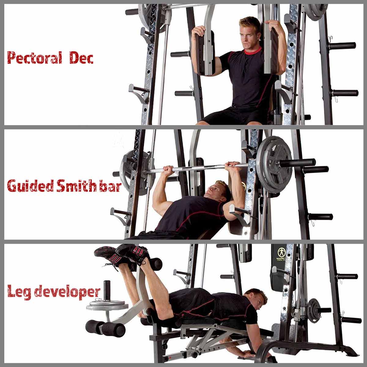 Marcy SM4000 Deluxe Smith Machine with Weight Bench
