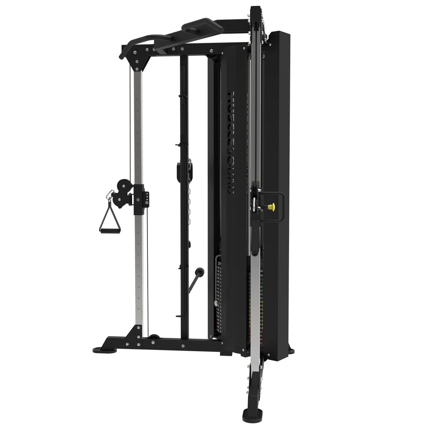 MuscleSquad Dual Action Pulley Cable Machine