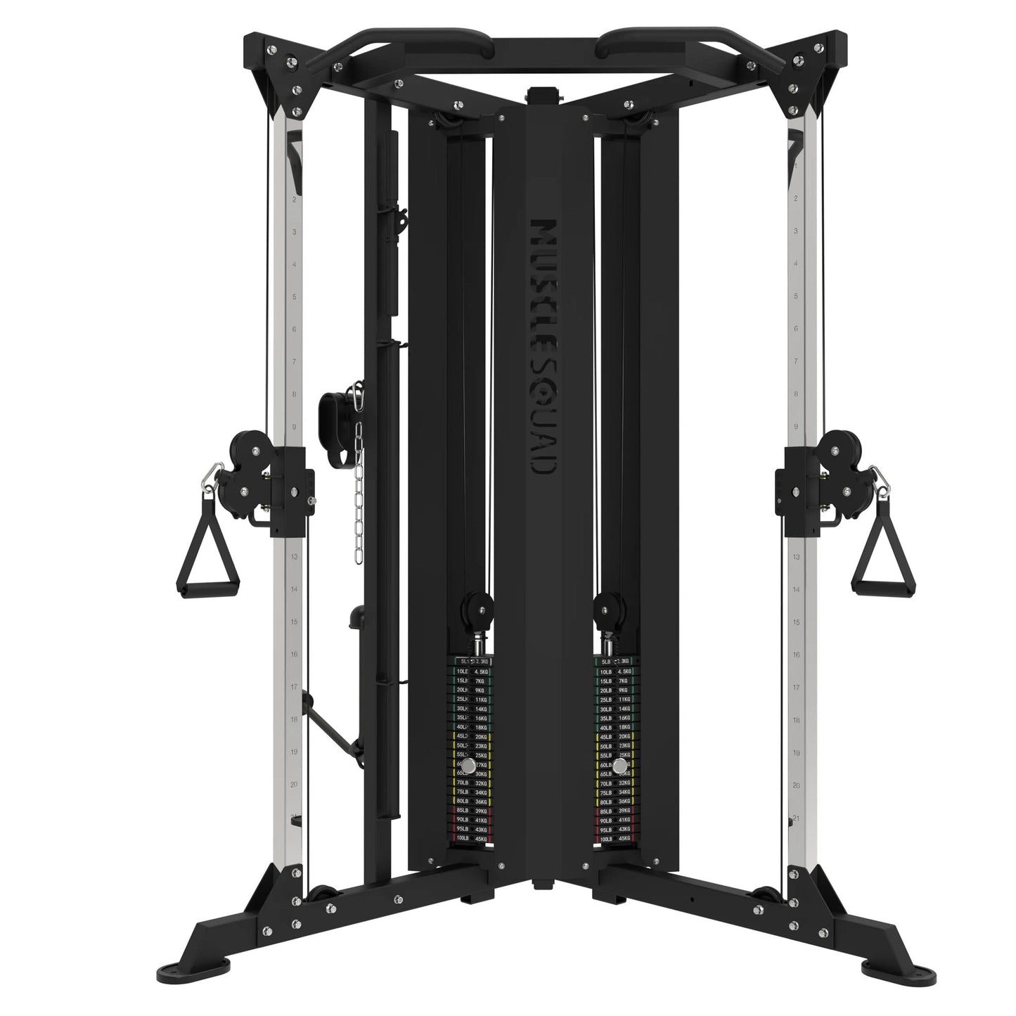 |MuscleSquadDualActionPulleyCableMachine|