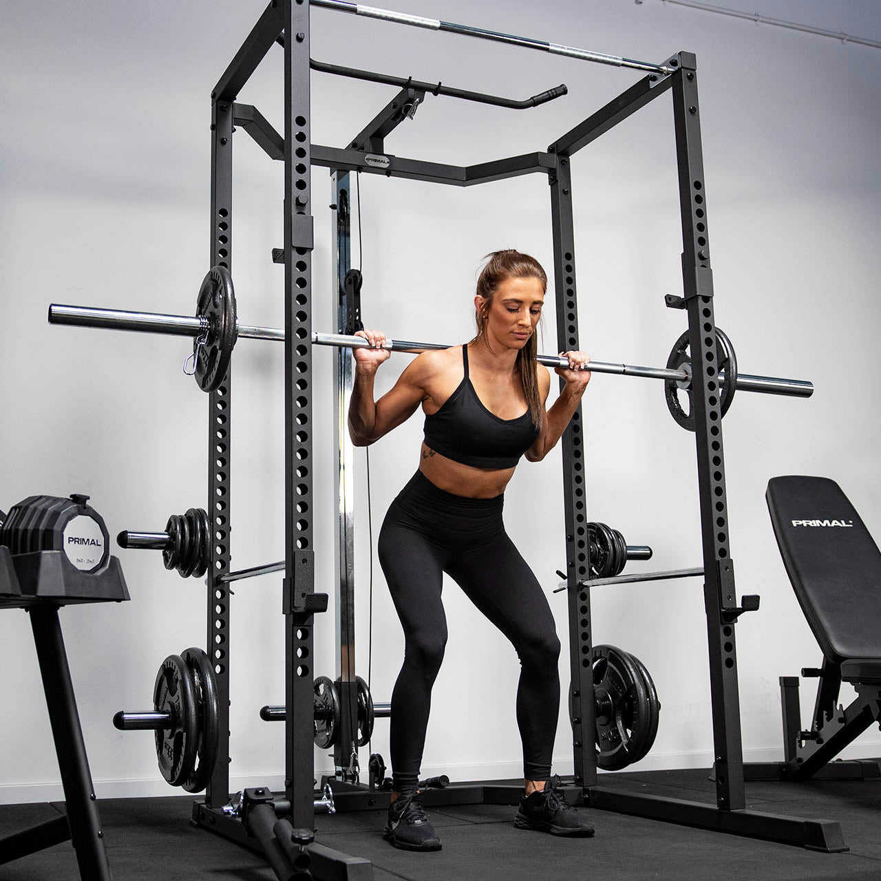 Primal Personal Series V3 Home Power Rack with Dip and Landmine