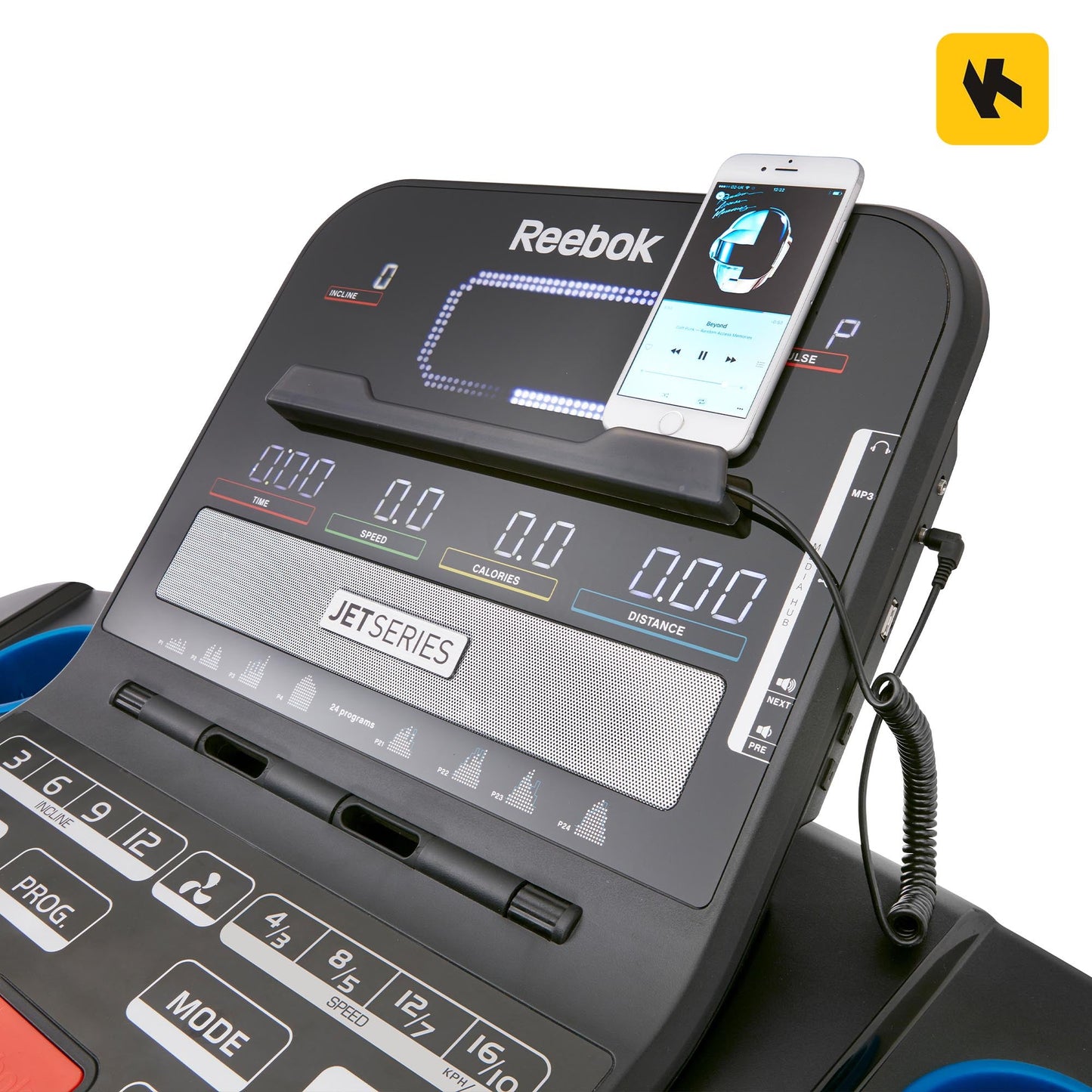 Reebok Jet 300 Series Bluetooth Folding Treadmill