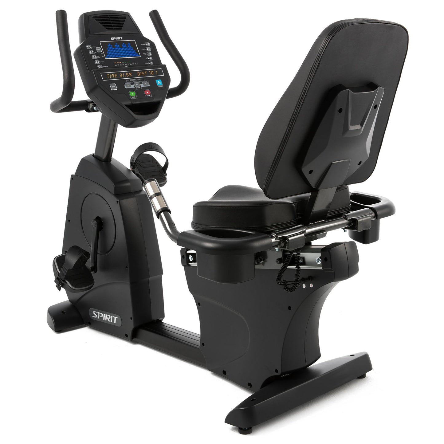 Spirit Fitness CR800 Recumbent Exercise Bike