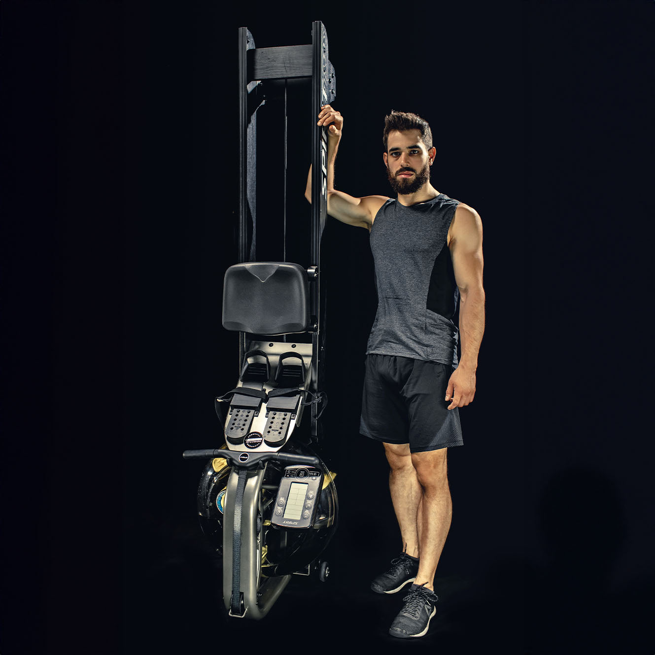 Spirit Fitness CRW900 Water Rowing Machine