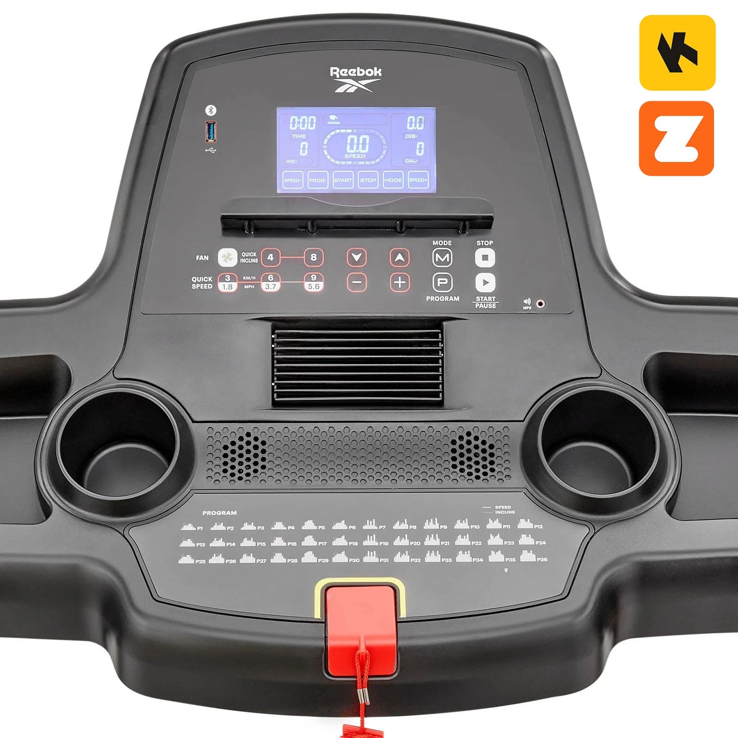 UPGRADED Reebok GT40z Folding Treadmill