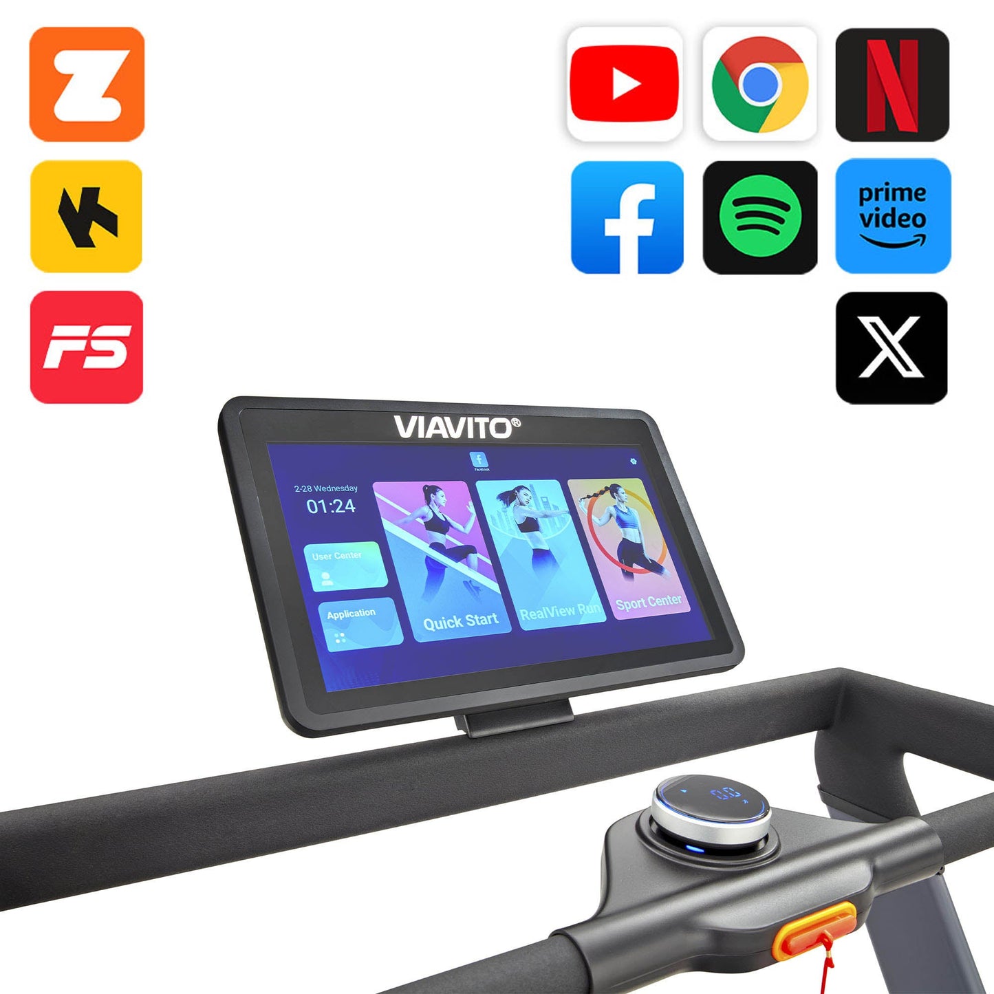 Viavito Runtinity Folding Treadmill