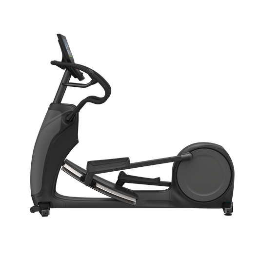 Precor EFX® 883 with Converging CrossRamp® Fixed Arms Elliptical Cross trainer- P84 Chrome cast Screen