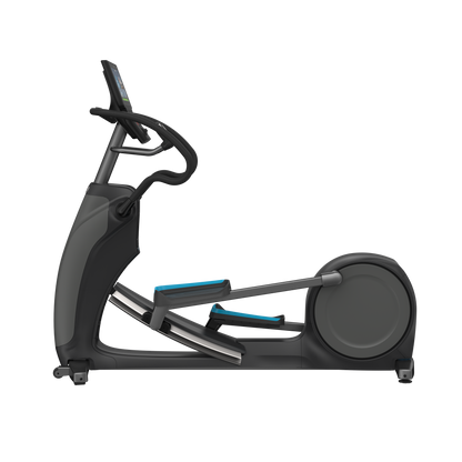 Precor EFX® 883 with Converging CrossRamp® Fixed Arms Elliptical Cross trainer- P84 Chrome cast Screen
