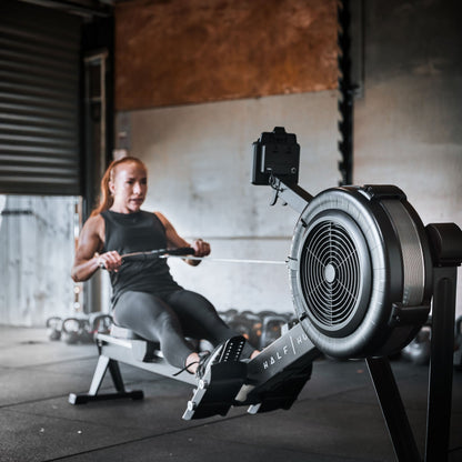 Half Human Air Rowing Machine