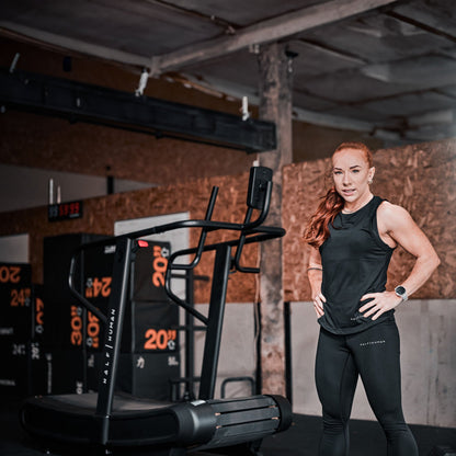 Half Human Curved Non-Motorised Treadmill