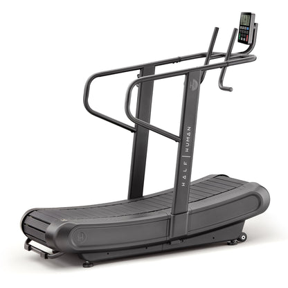 Half Human Curved Non-Motorised Treadmill