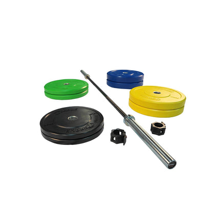 Torque Bumper Plate Station Coloured Package-20kg