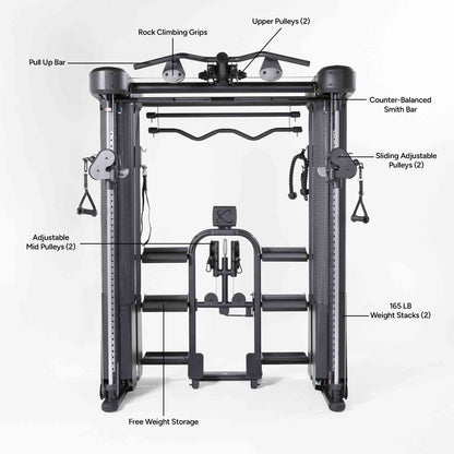 Inspire Fitness FT2 Pro Functional Trainer Package
