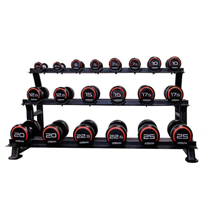 Jordan 3 Tier Dumbbell Rack - 10 Pair